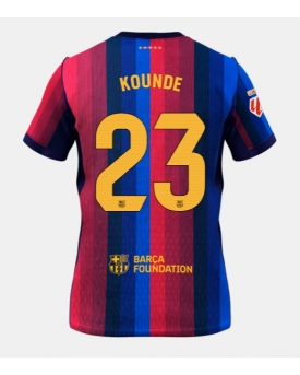 Billige Fotballdrakt Barcelona Jules Kounde #23 Replika Hjemmedrakt 2026-27 Kortermet Billige Fotballdrakt Barcelona Jules Kounde #23 Replika Hjemmedrakt 2026-27 Kortermet